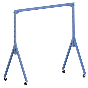 Adjustable 2,000 Cap Steel Gantry Crane w/ Length/Height: 15'/6